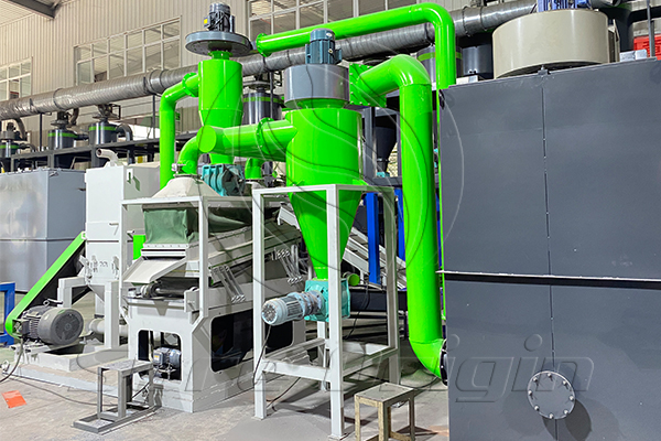 첨단 동선 재활용기를 활용한 지속가능한 자원 순환